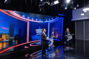 Democrats Abdul El-Sayed and U.S. Rep. Haley Stevens, vying for their party's nomination to be Michigan's next U.S. Senator.