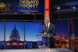Congressman Scott Perry (R) and Janelle Stelson (D) debate at WHTM abc27 in Harrisburg, PA on October 14, 2026. Congressman Scott Perry (R) and Janelle Stelson (D) debate at WHTM abc27 in Harrisburg, PA on October 14, 2026.